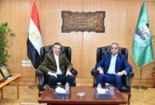 محافظ الفيوم يستقبل وزير الزراعة  لتفقد عدد من المشروعات الإنتاجية والخدمية بالقطاع الزراعي