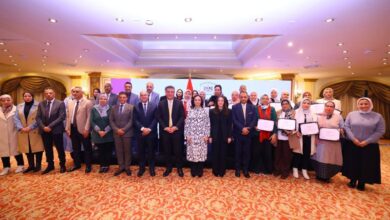 وزيرة التضامن الاجتماعي تشهد اللقاء التنسيقي لفرق عمل وحدات إدارة الحالة والأسر البديلة الكافلة