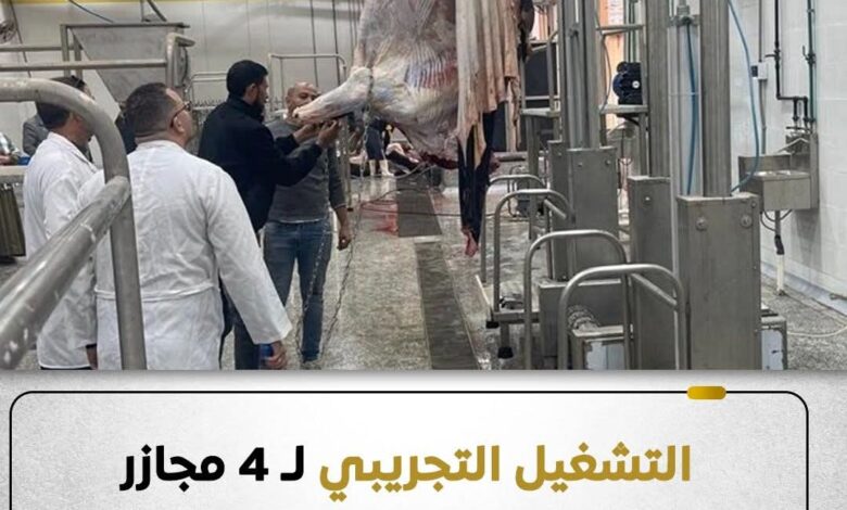 التنمية المحلية التشغيل تجريبي لـ 4مجازر جديدة بــ3محافظات