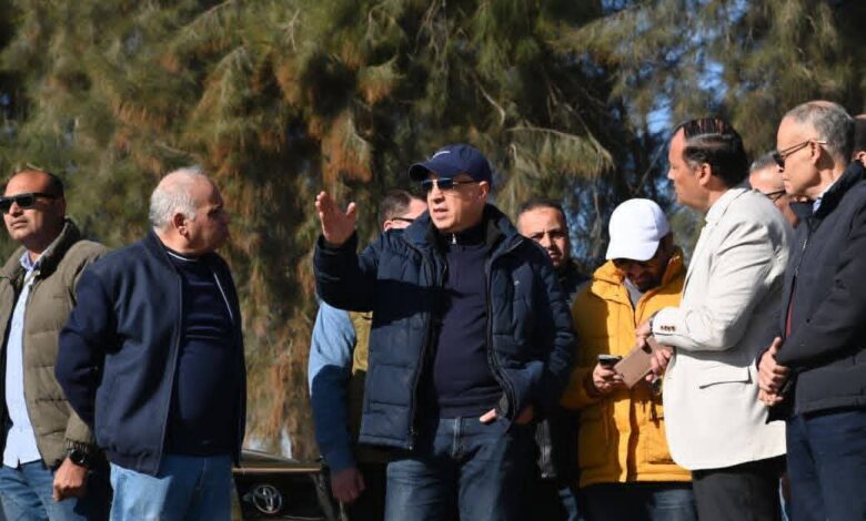 وزيرة الري يتفقد حالة المنظومة المائية بمحافظة البحيرة