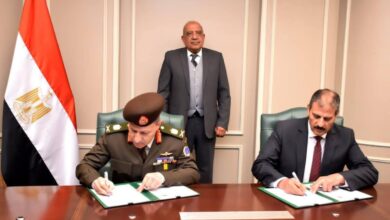 إدارة الإشارة للقوات المسلحة توقع بروتوكول تعاون مع وزارة الكهرباء والطاقة المتجددة