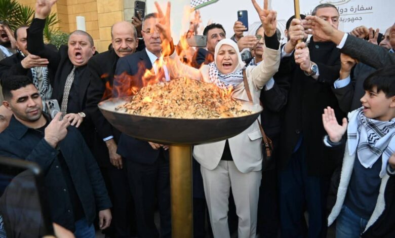 سفارة فلسطين بالقاهرة تجري إحياء الذكرى ال61 لانطلاقة الثورة الفلسطينية