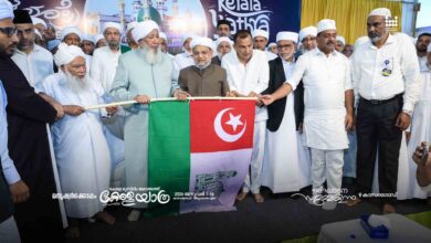 مفتي الهند يُشهد مراسم إطلاق “مسيرة كيرالا” في كاساراجود داعيًا إلى الوحدة