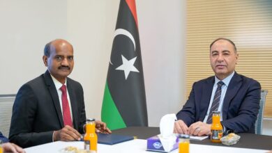 وزارة الخارجية الليبية تستقبل سفير جمهورية الهند الجديد
