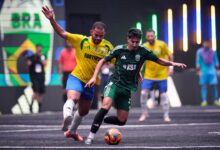 البرازيل تتغلب علي السعودية وتنهي رحلة المنتخبات العربية في كأس الملوك