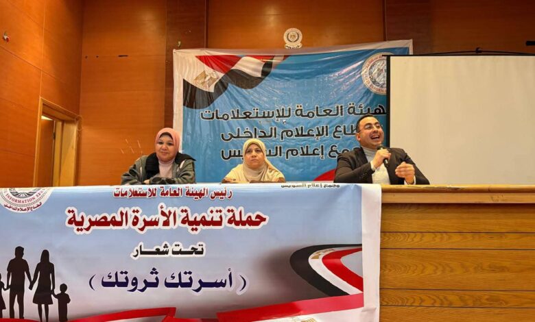 مجمع إعلام السويس يعقد ندوة التمكين الاقتصادى للمرأة الفرص والتحديات مجمع إعلام السويس يعقد ندوة التمكين الاقتصادى للمرأة الفرص والتحديات