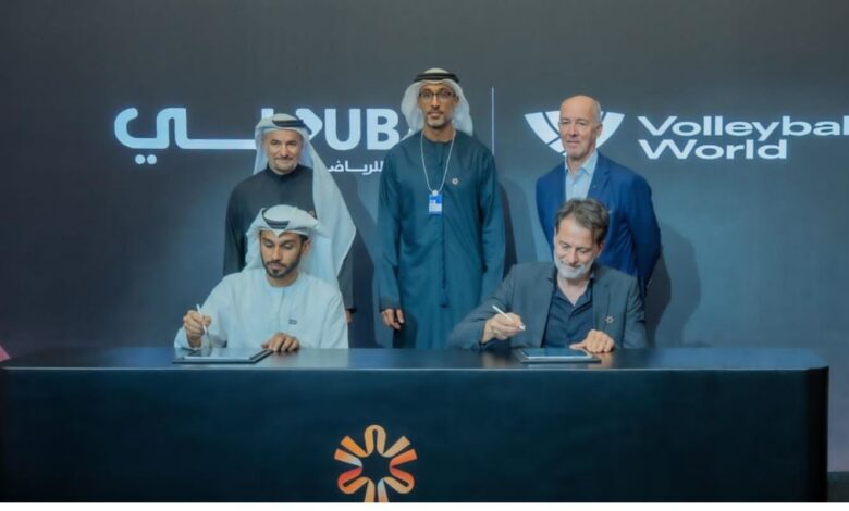 فوليبول وورلد ومجلس دبي الرياضي يطلقان سلسلة العالم للكرة الطائرة الشاطئية بشراكة تمتد لخمس سنوات