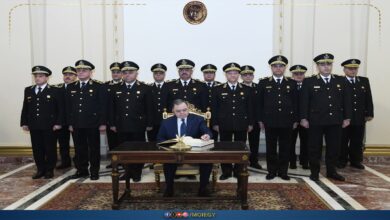 وزير الداخلية والمجلس الأعلى للشرطة يوجهوا كلمة شكر للرئيس السيسي