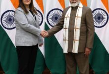 وزيرة خارجية فلسطين تلتقي رئيس وزراء جمهورية الهند خلال زيارتها الرسمية للهند وزيرة خارجية فلسطين تلتقي رئيس وزراء جمهورية الهند خلال زيارتها الرسمية للهند