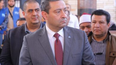 محافظ دمياط يتفقد قافلة اللجنة الطبية العليا والاستغاثات بمجلس الوزارء وبنك الشفاء بمركز شباب الزعاترة