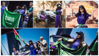 البطلة مها الحملي تحصد المركز الثاني في رالي الأردن بطولة الشرق الأوسط 2026