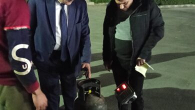 “وكيل وزارة التموين بدمياط يشن حملة مفاجئة على محطات الغاز والمخابز السياحية”