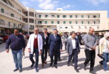 محافظ دمياط يتفقد مستشفى كفر سعد المركزى والطوارئ
